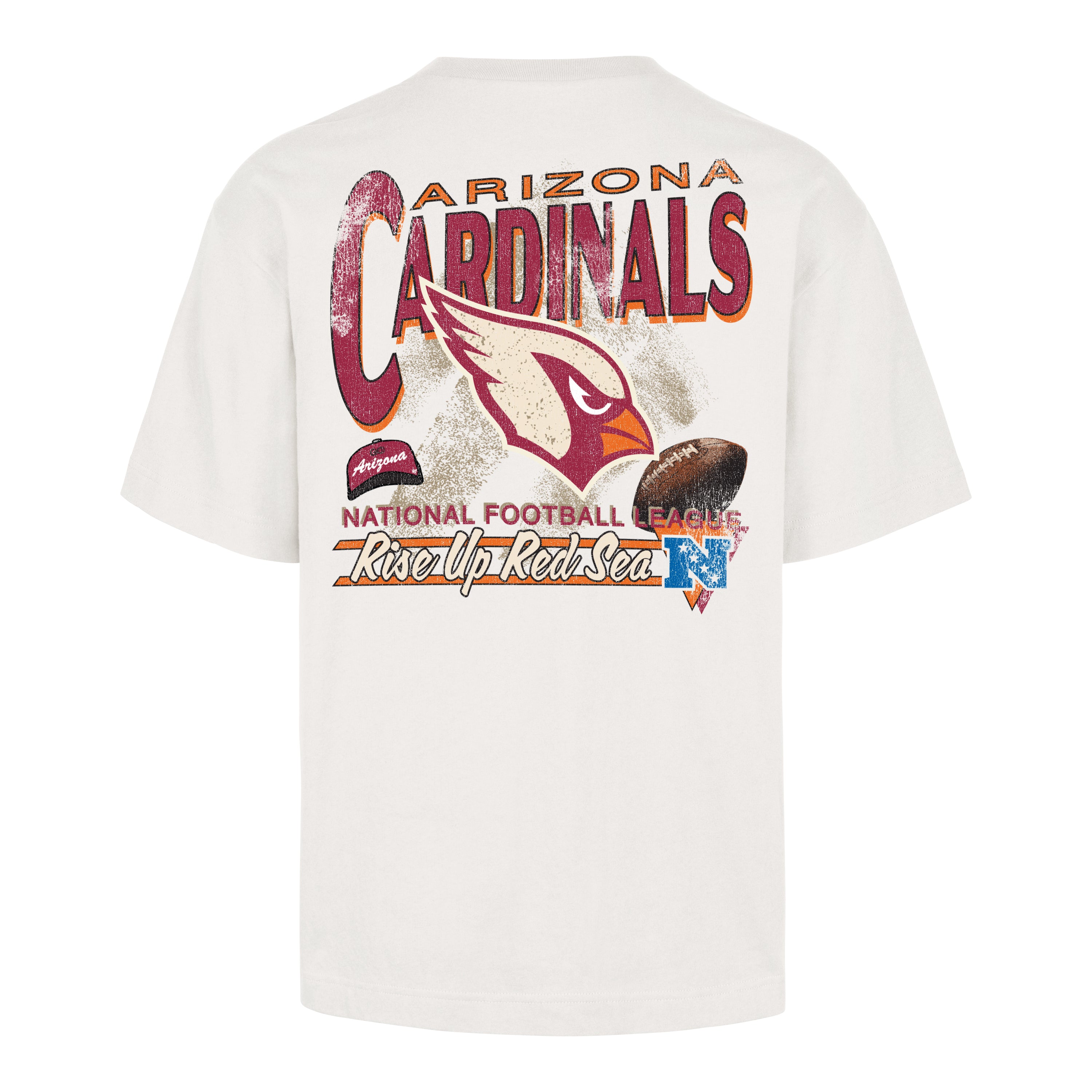 47-brand-foundation-arizona-cardinals-t-shirt-sandstone image 2