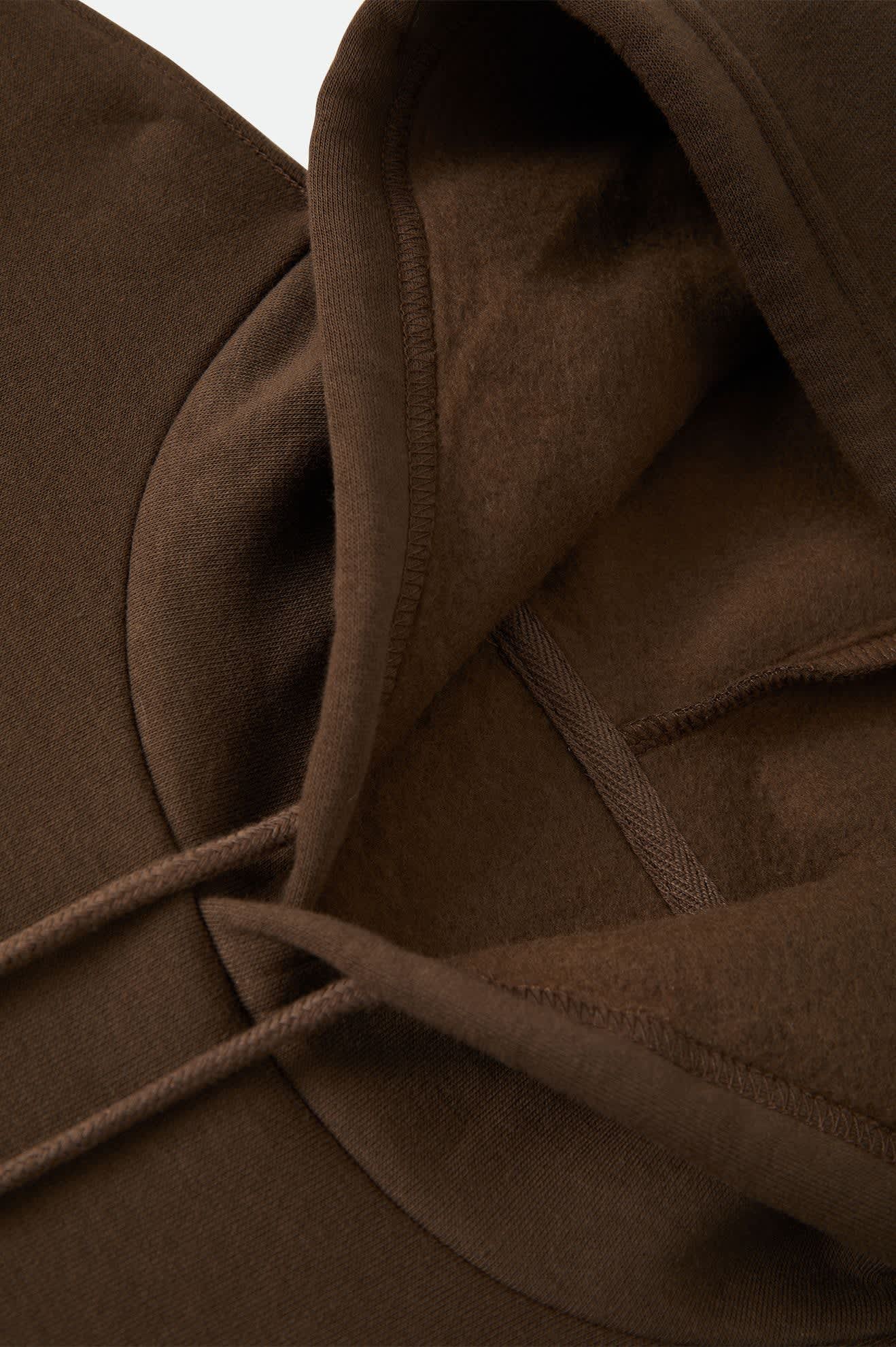 brixton-heyward-hood-hoodie-walnut-brown-fleece-print image 3