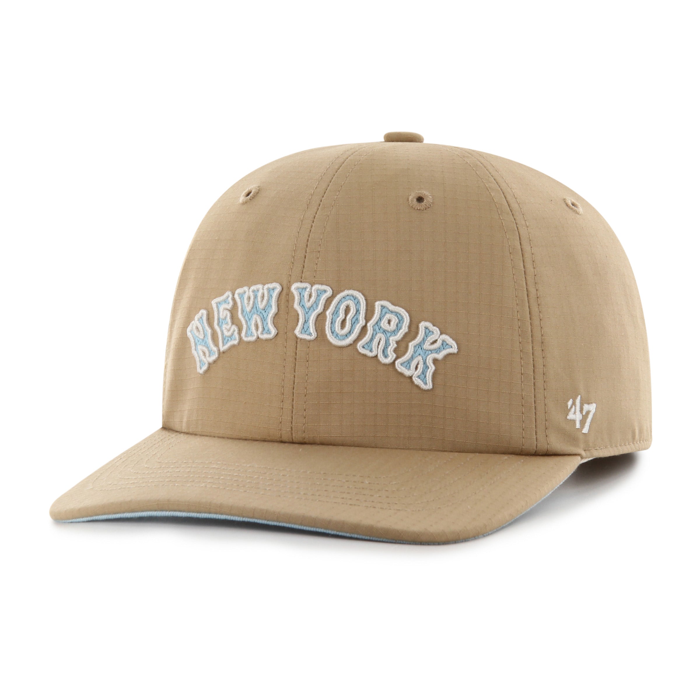 47-clean-up-new-york-mets-cap-sandstorm-flat-brim-ripstop image 1