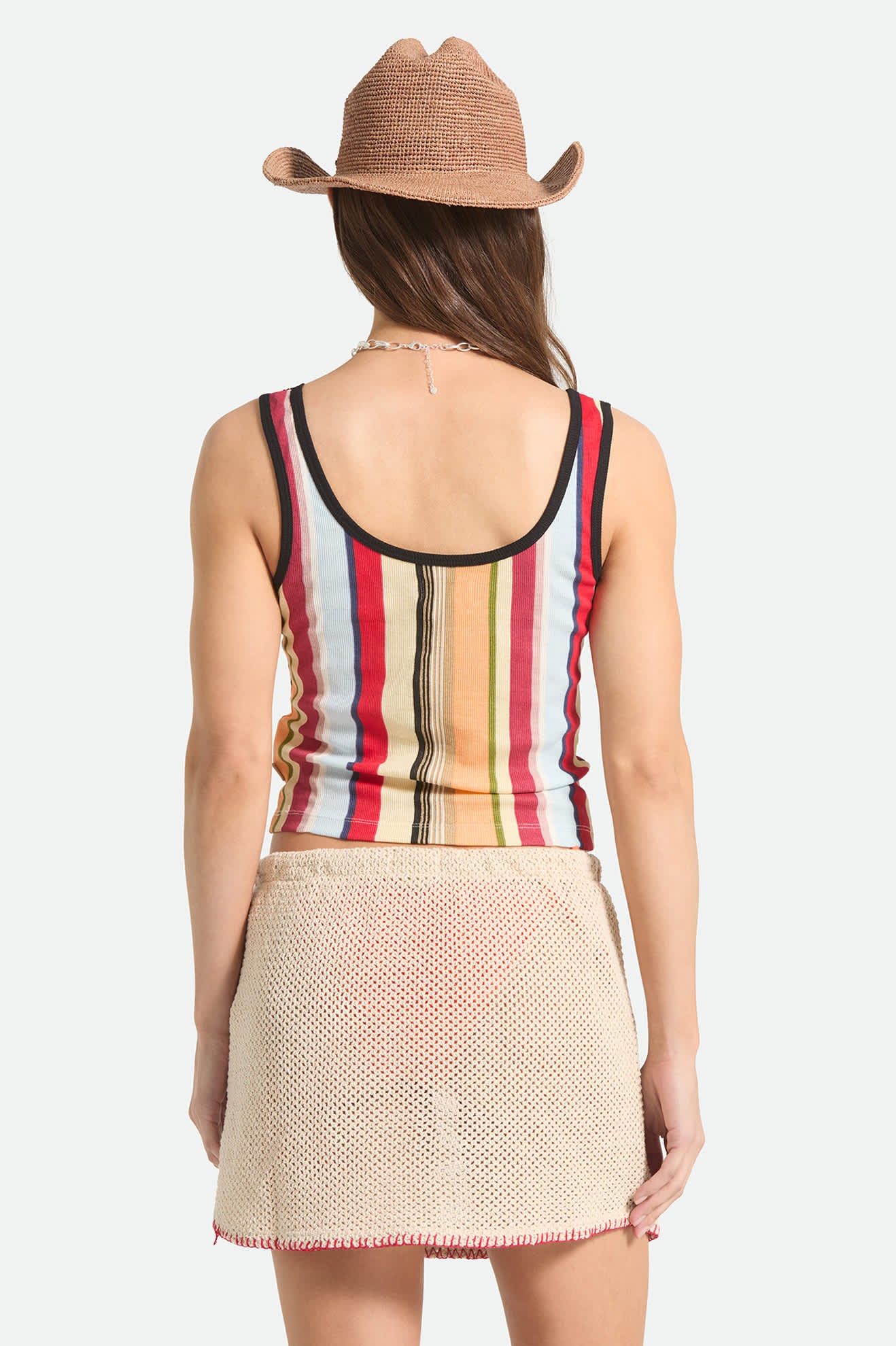 brixton-ringer-organic-a-tank-peach-cobbler-multi-stripe image 4