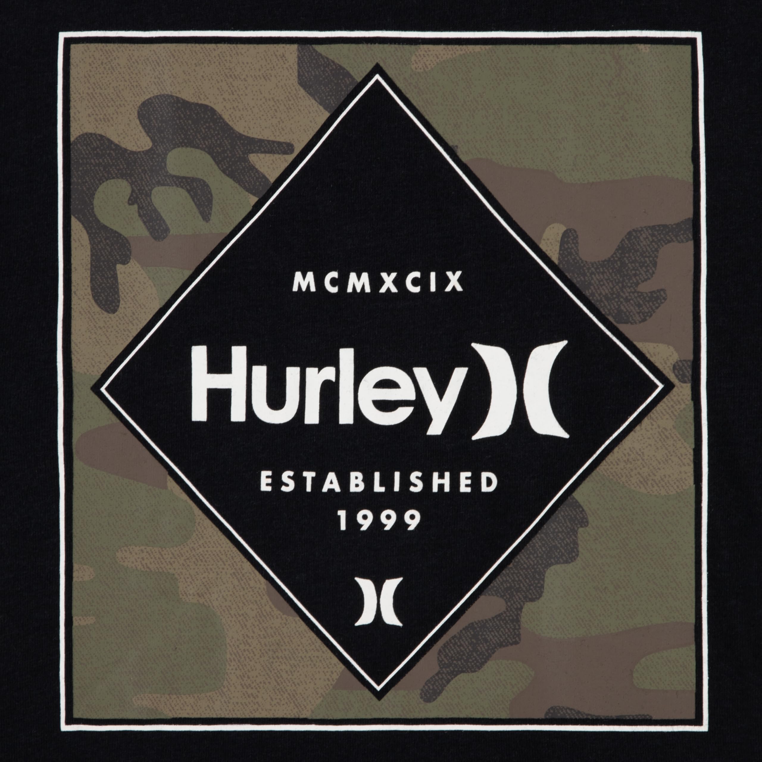 hurley-grafik-t-shirt-jungen-kurzarm-8-10-jahre image 3