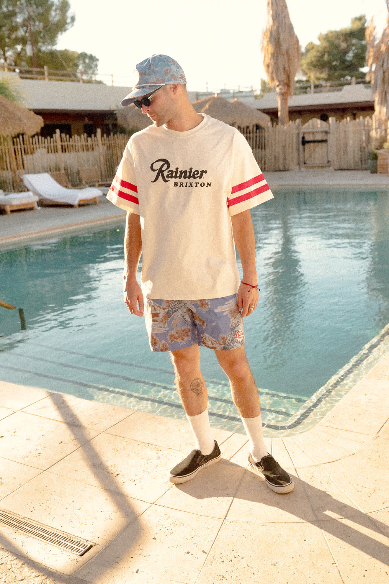 brixton-rainier-1878-oversized-t-shirt-natural-baumwolle image 7
