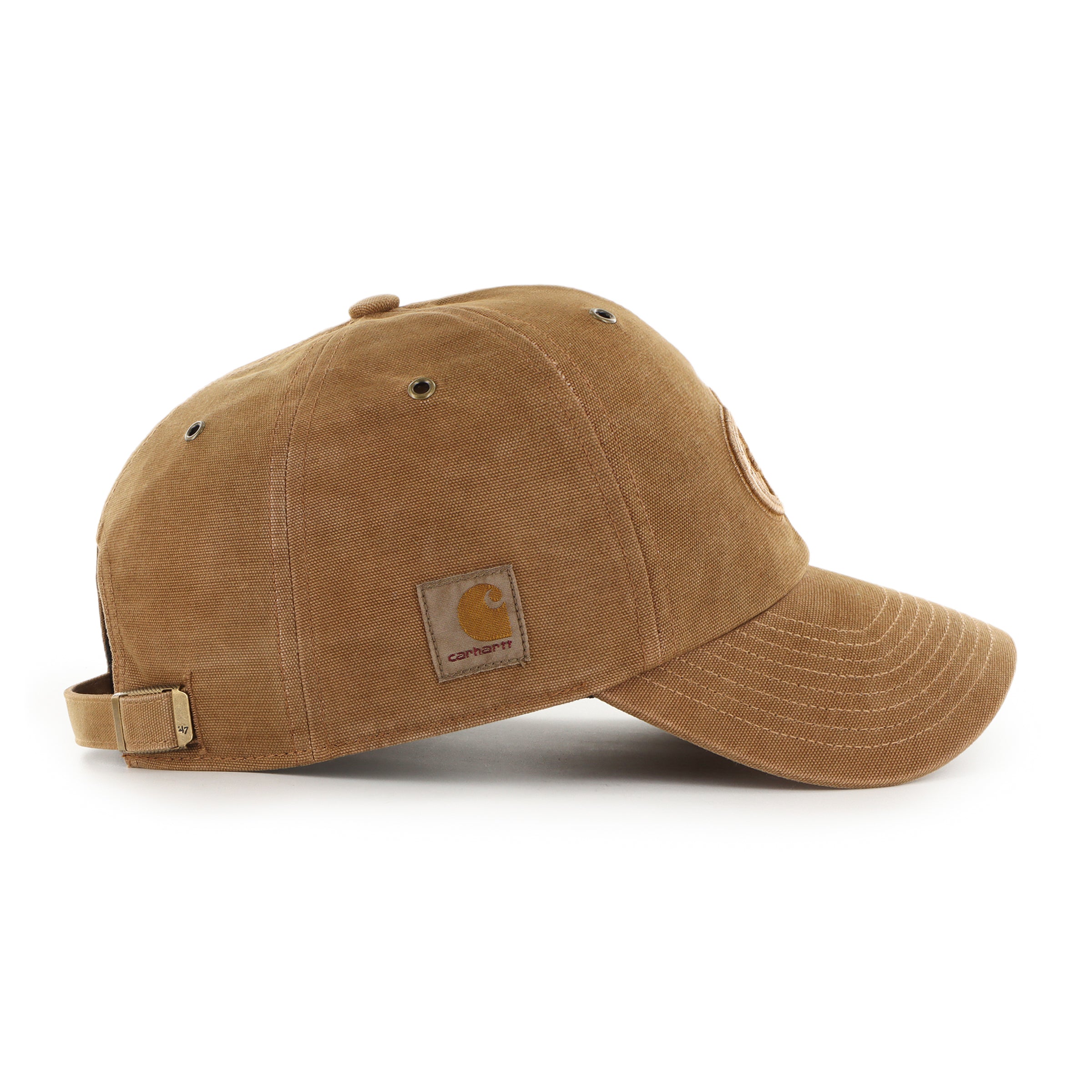 47-brand-detroit-red-wings-carhartt-dyed-clean-up-cap-braun image 2