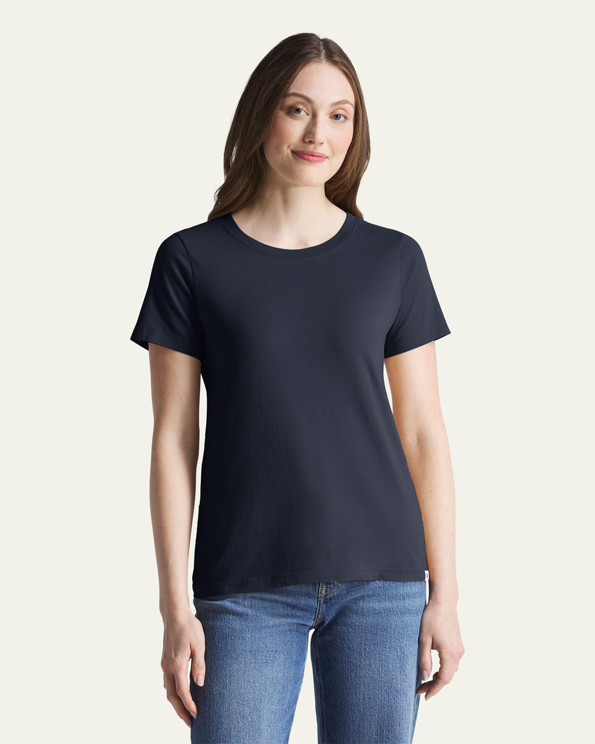 47-brand-foundation-everyday-tee-damen-t-shirt-navy image 1