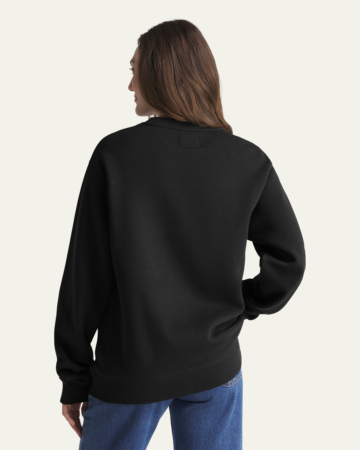 47-brand-everyday-giants-crew-sweatshirt-schwarz-fleece image 4