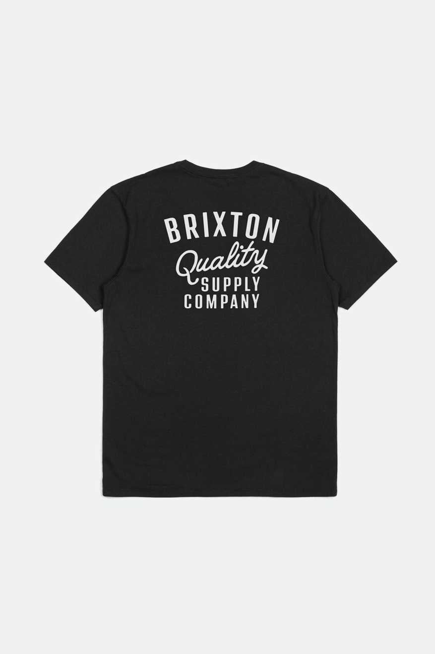 brixton-hubal-tailored-t-shirt-schwarz-herren image 7