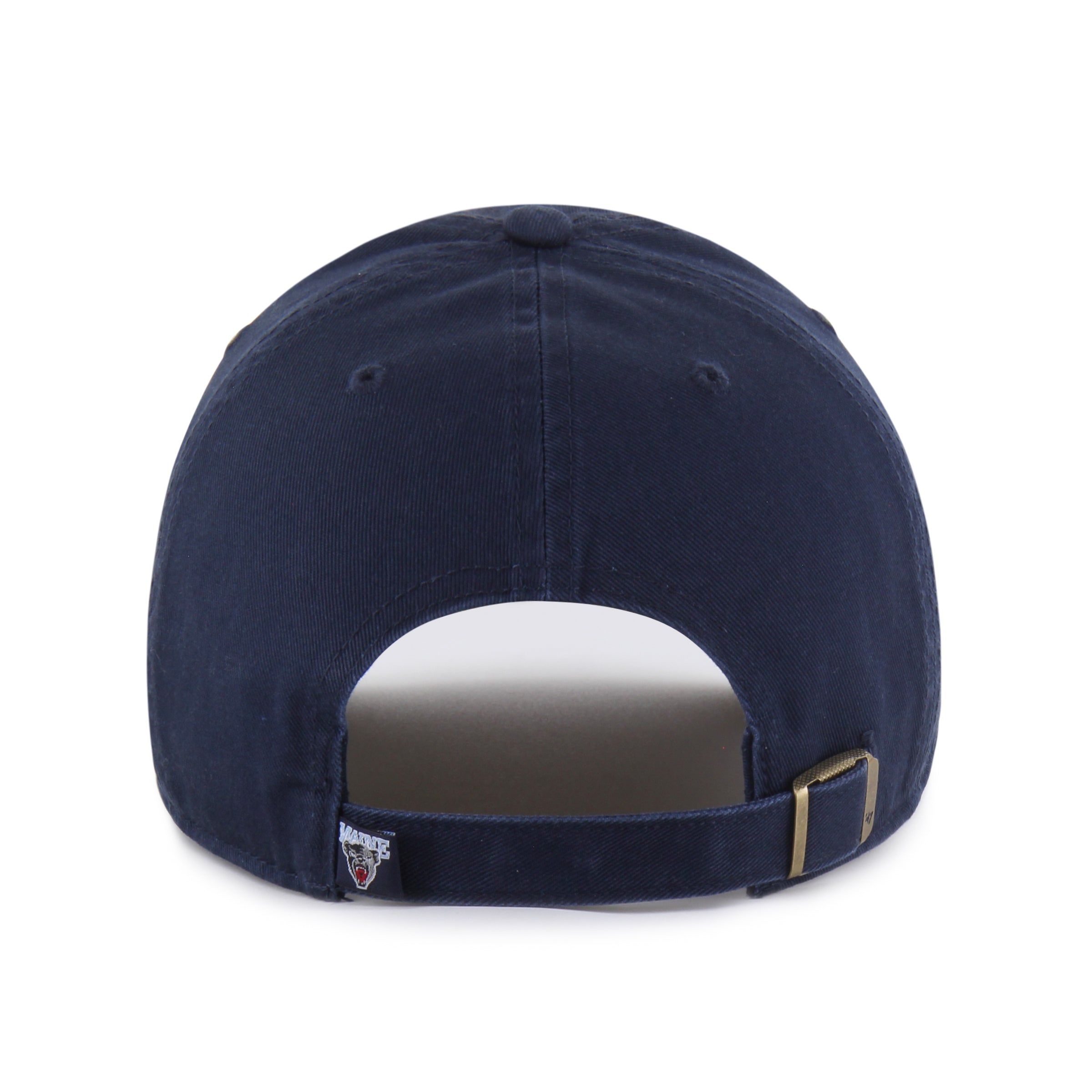 47-brand-maine-black-bears-clean-up-cap-navy image 2