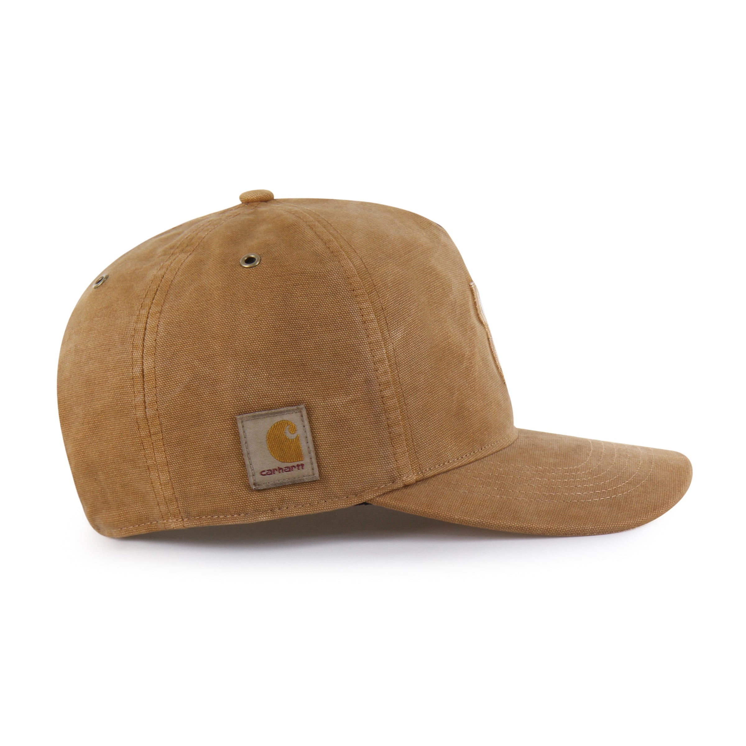 47-brand-kansas-city-royals-hitch-cap-carhartt-brown-snapback image 2