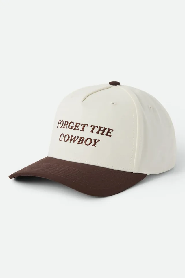 brixton-forget-cowboy-netplus-snapback-chocolate image 1
