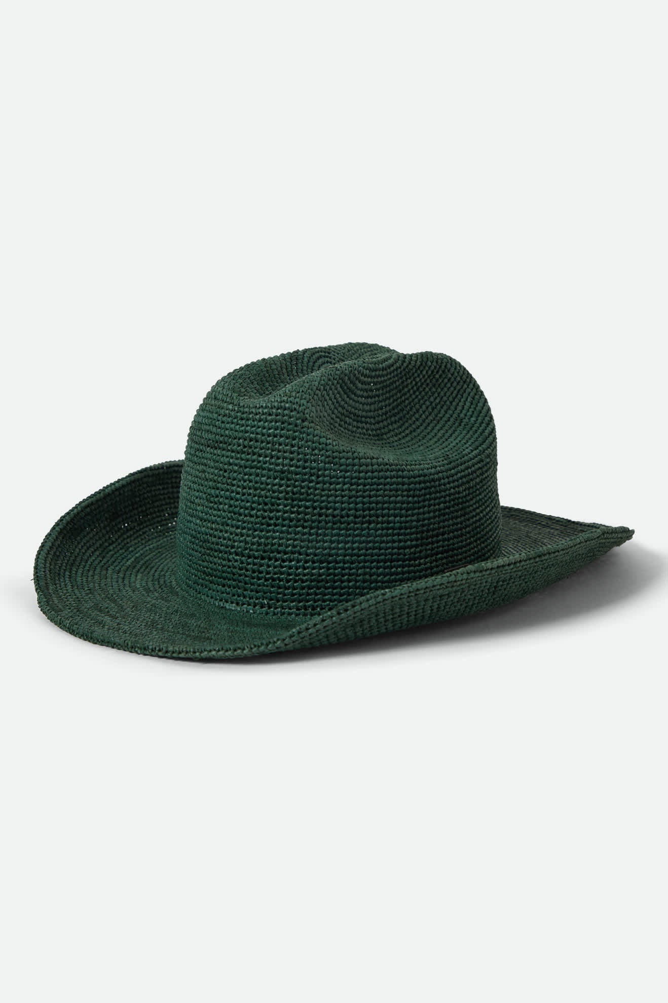 brixton-odessa-straw-cowboyhut-primal-green-strohhut image 1