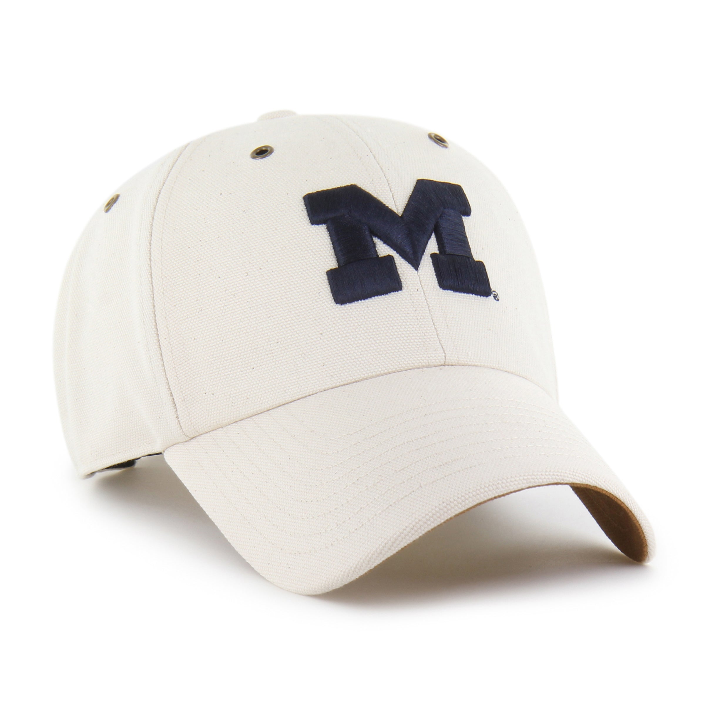 47-clean-up-michigan-wolverines-carhartt-cap-natural image 4