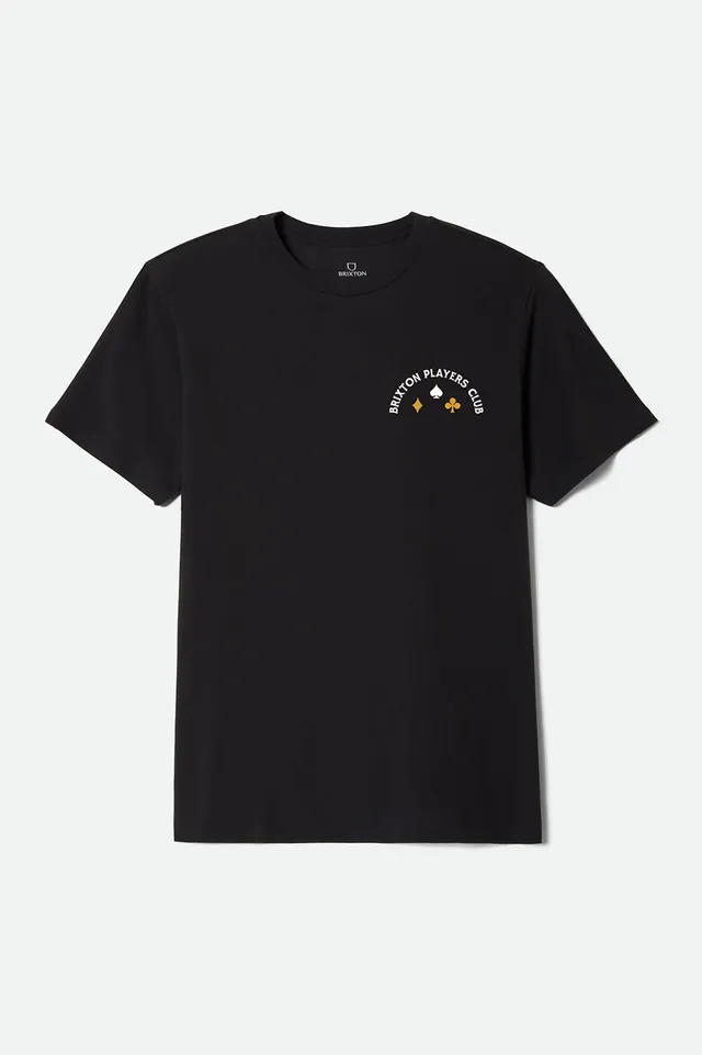brixton-vanguard-standard-t-shirt-black-herren image 1
