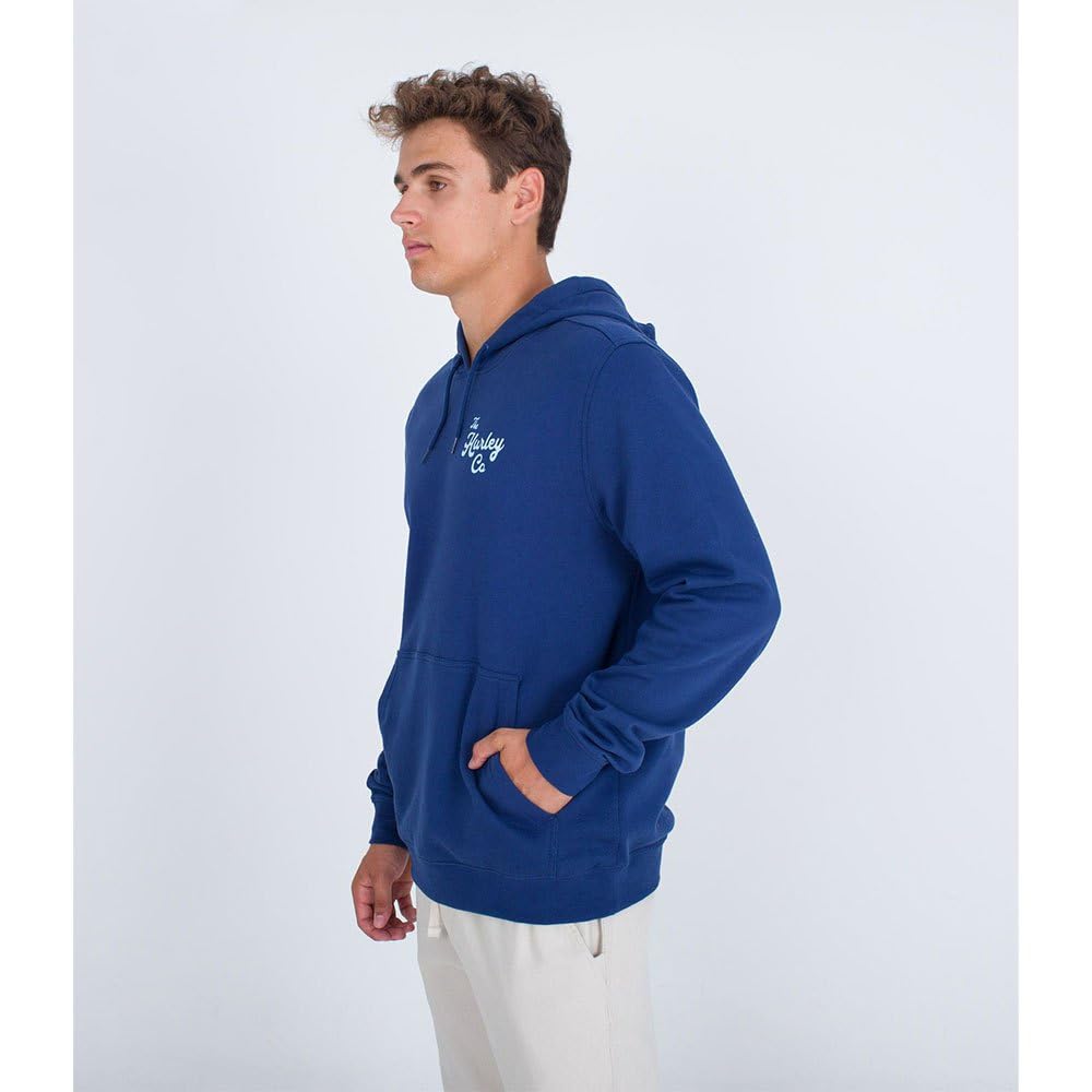 hurley-ukelele-fleece-hoodie-herren-blue-void-l image 4
