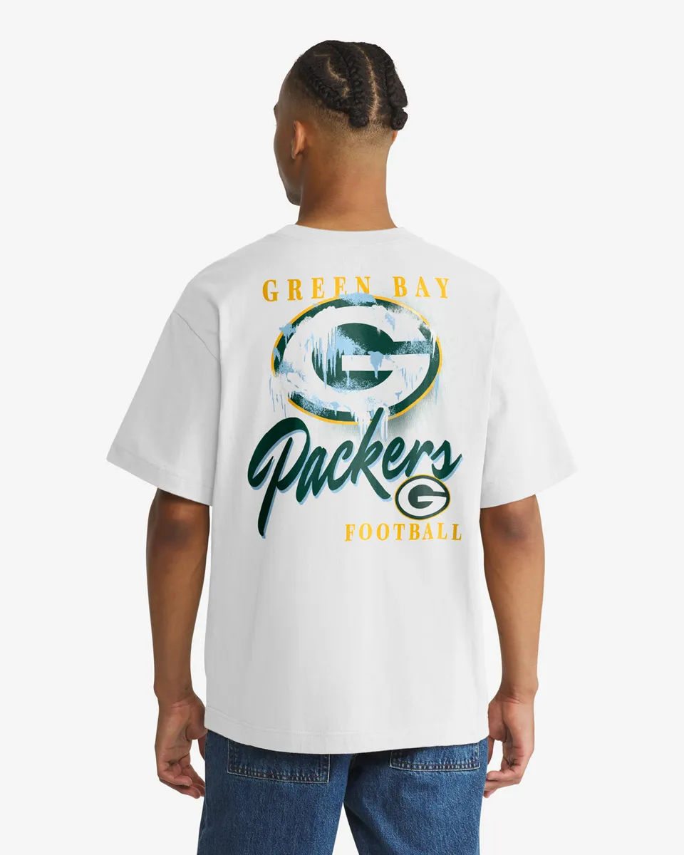 47-brand-green-bay-packers-foundation-t-shirt-white image 1