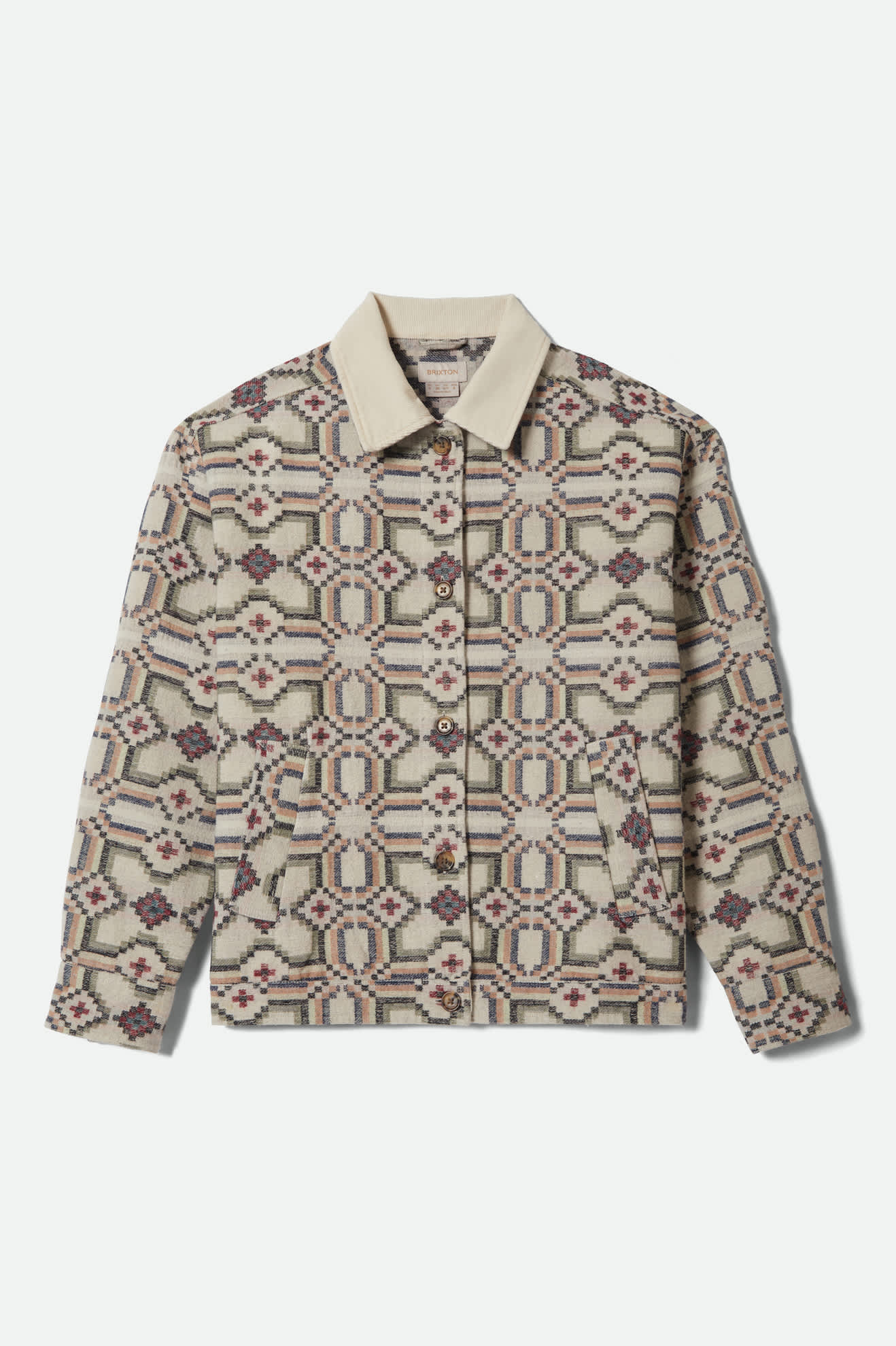 brixton-alfama-jacke-digi-tile-flanell-leicht image 2
