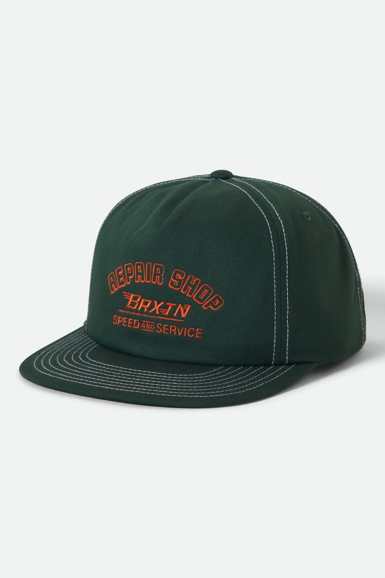 brixton-repair-shop-snapback-cap-primal-green image 1