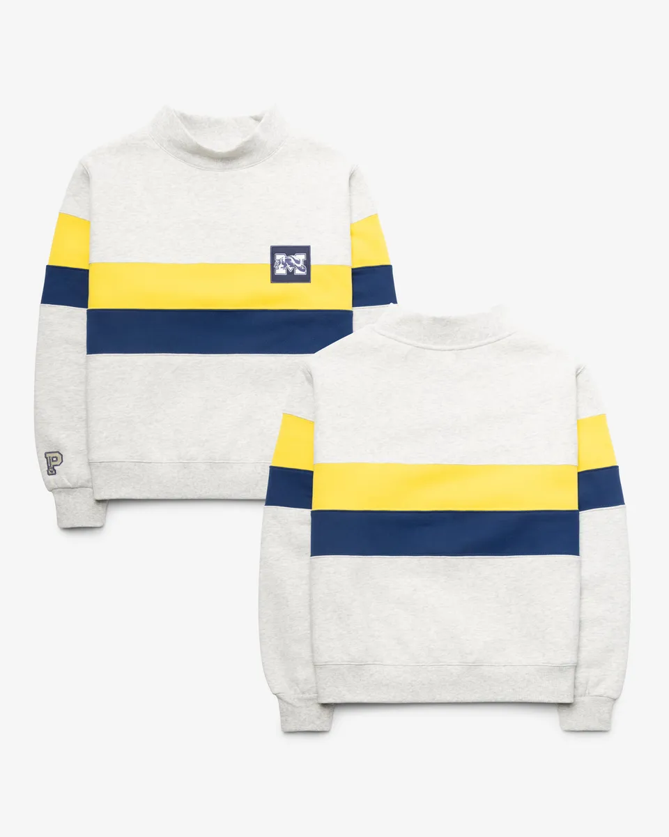 47-headline-crew-michigan-mockneck-sweatshirt-relay-grey image 1