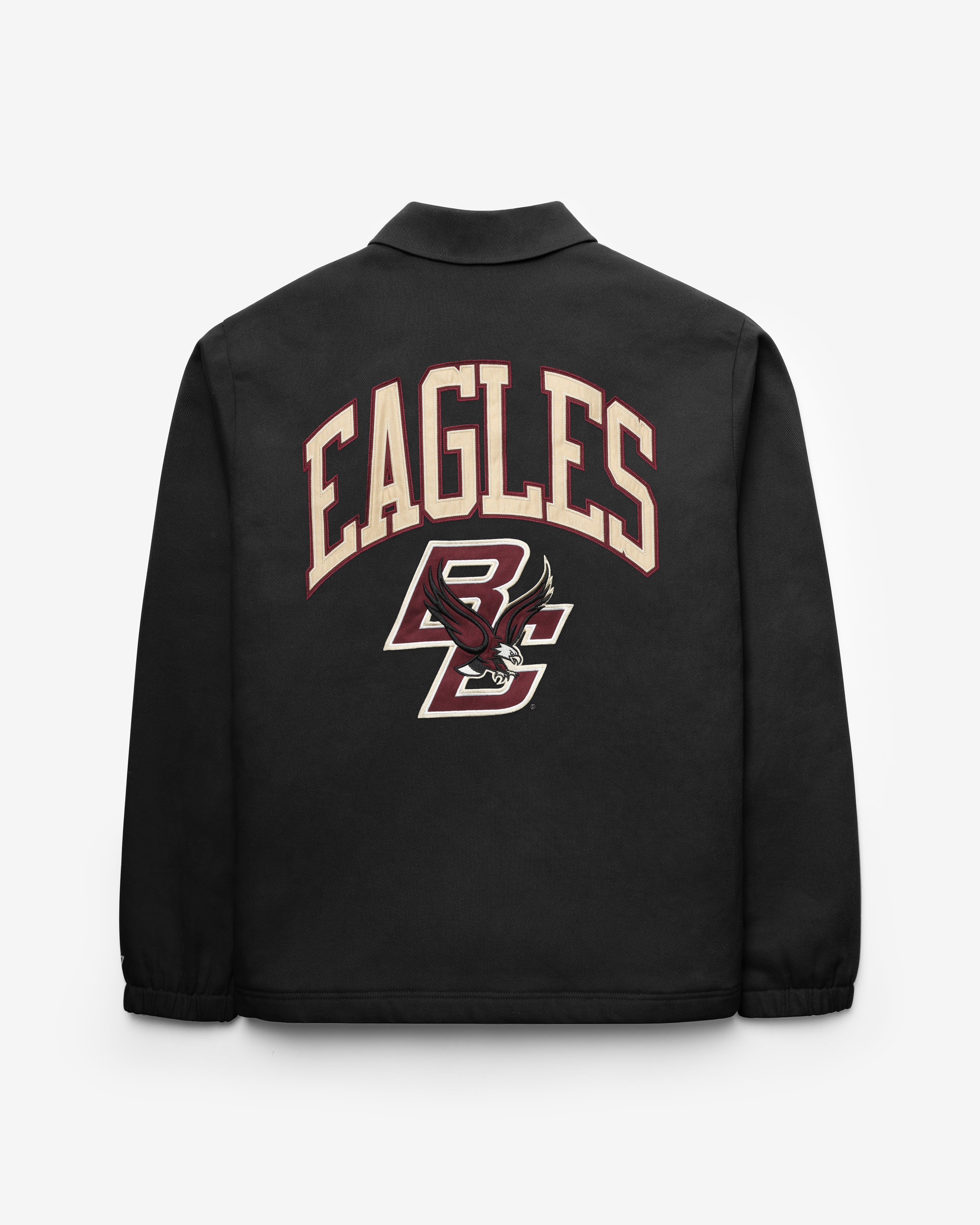 47-boston-college-eagles-coaches-jacket-black-twill image 2