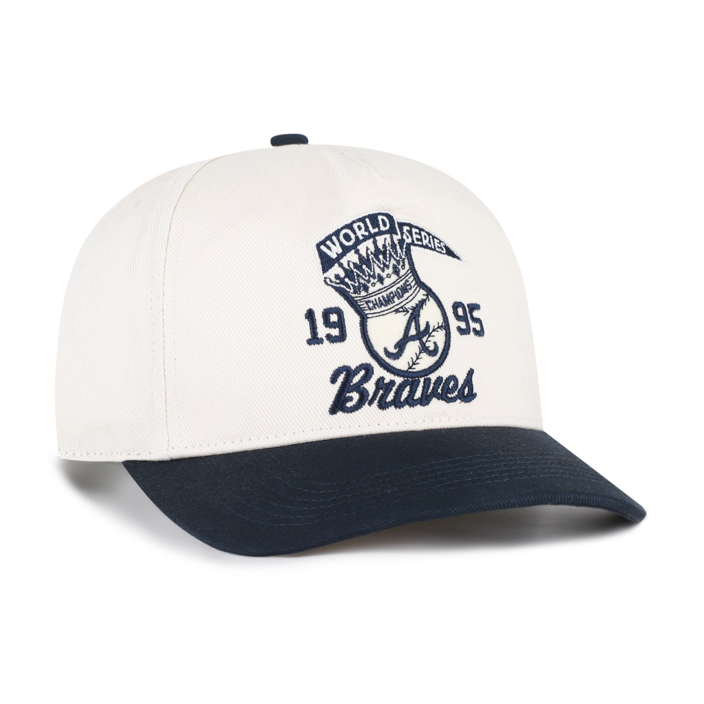 47-hitch-atlanta-braves-cooperstown-crown-ball-cap-natural image 3