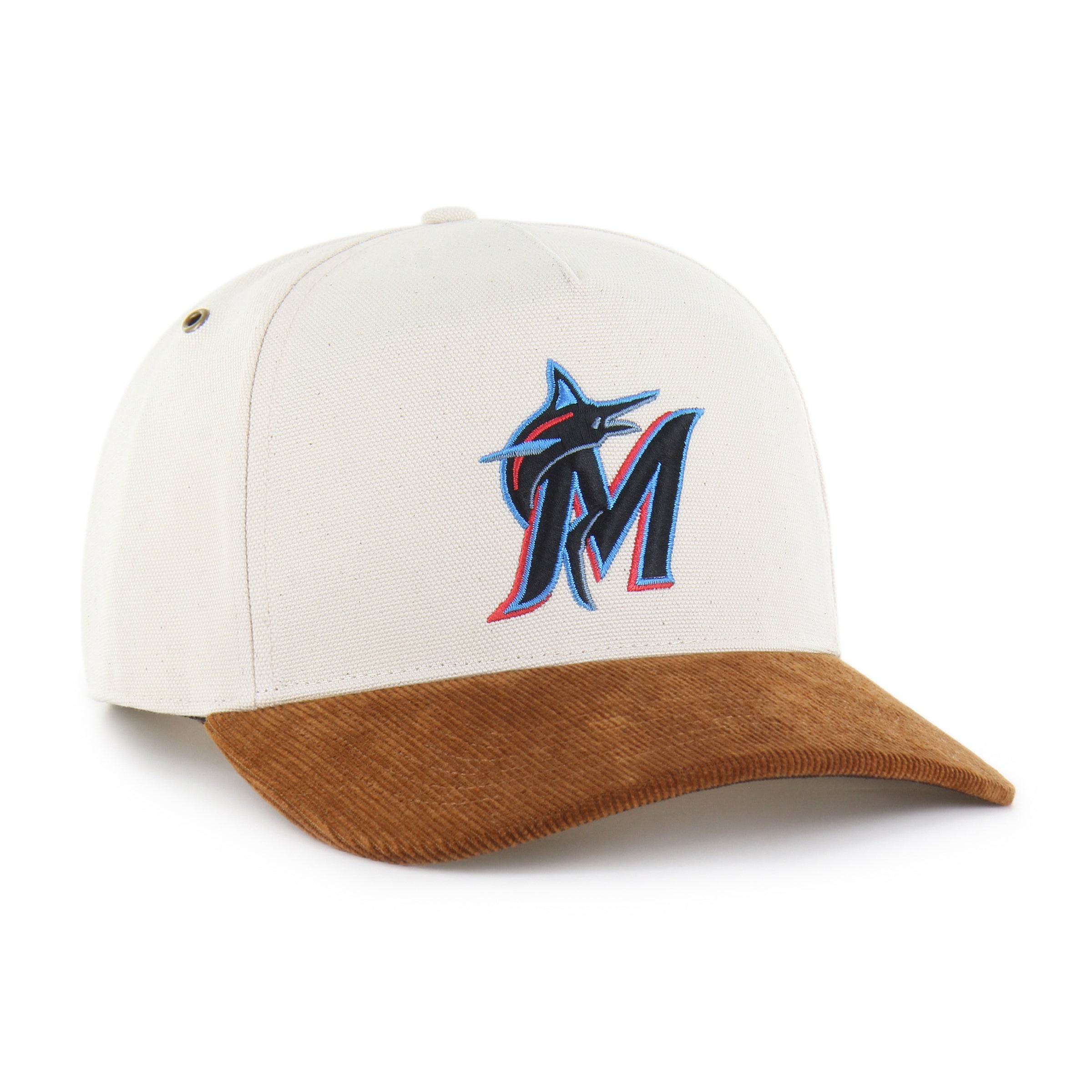 47-hitch-miami-marlins-carhartt-snapback-cap-natural-osf image 4