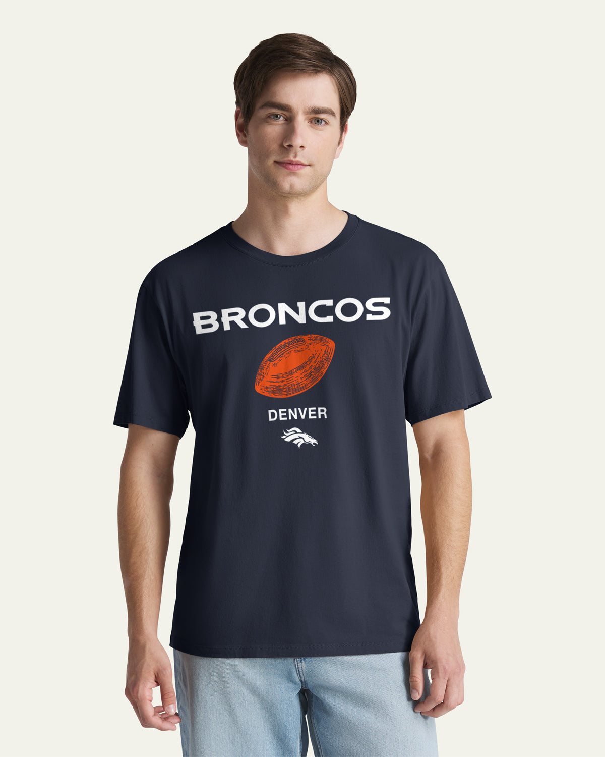 47-foundation-tee-broncos-play-block-t-shirt-navy-herren image 1