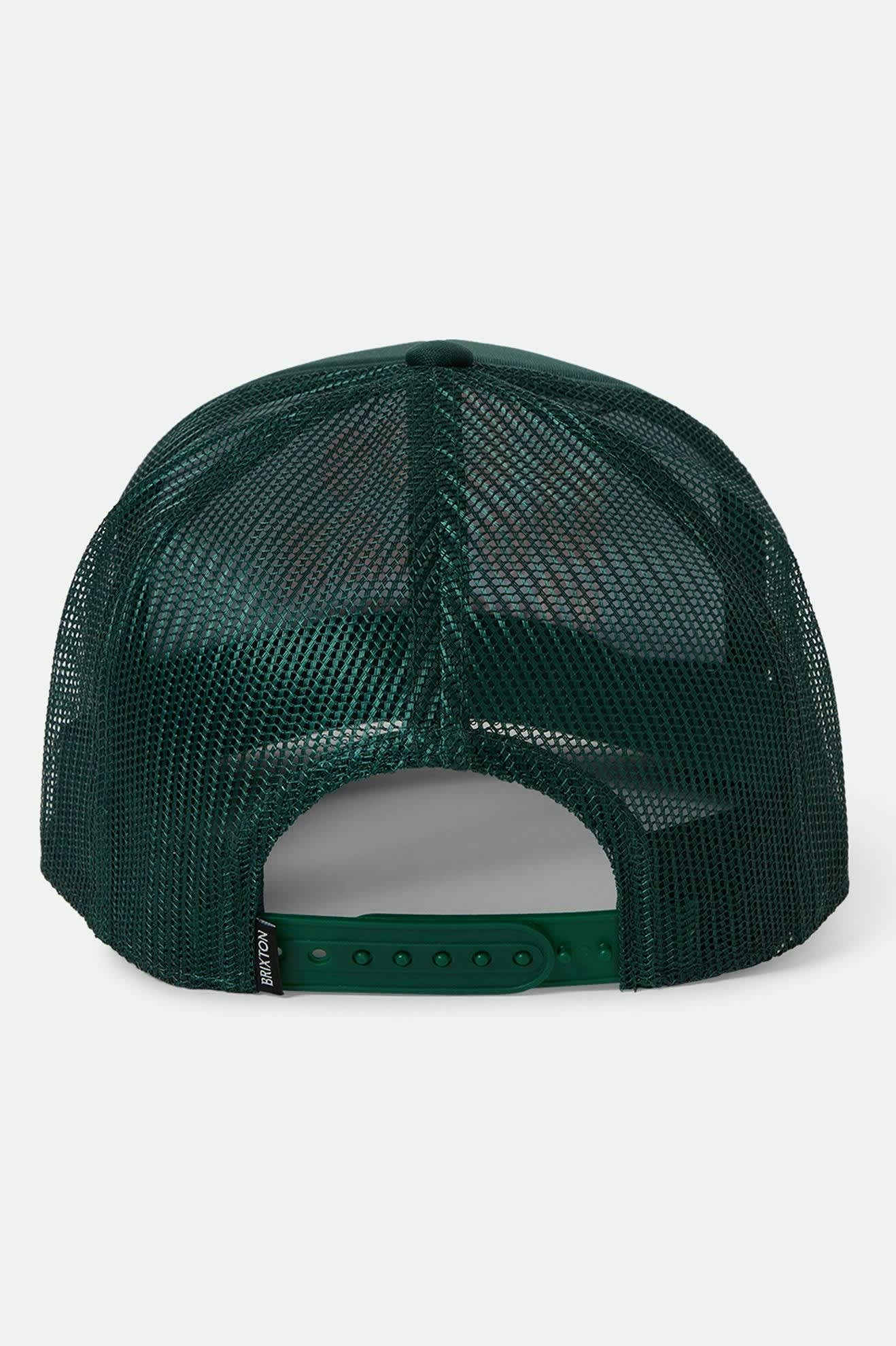 brixton-two-dollar-pistol-trucker-cap-pine-needle-mesh image 2
