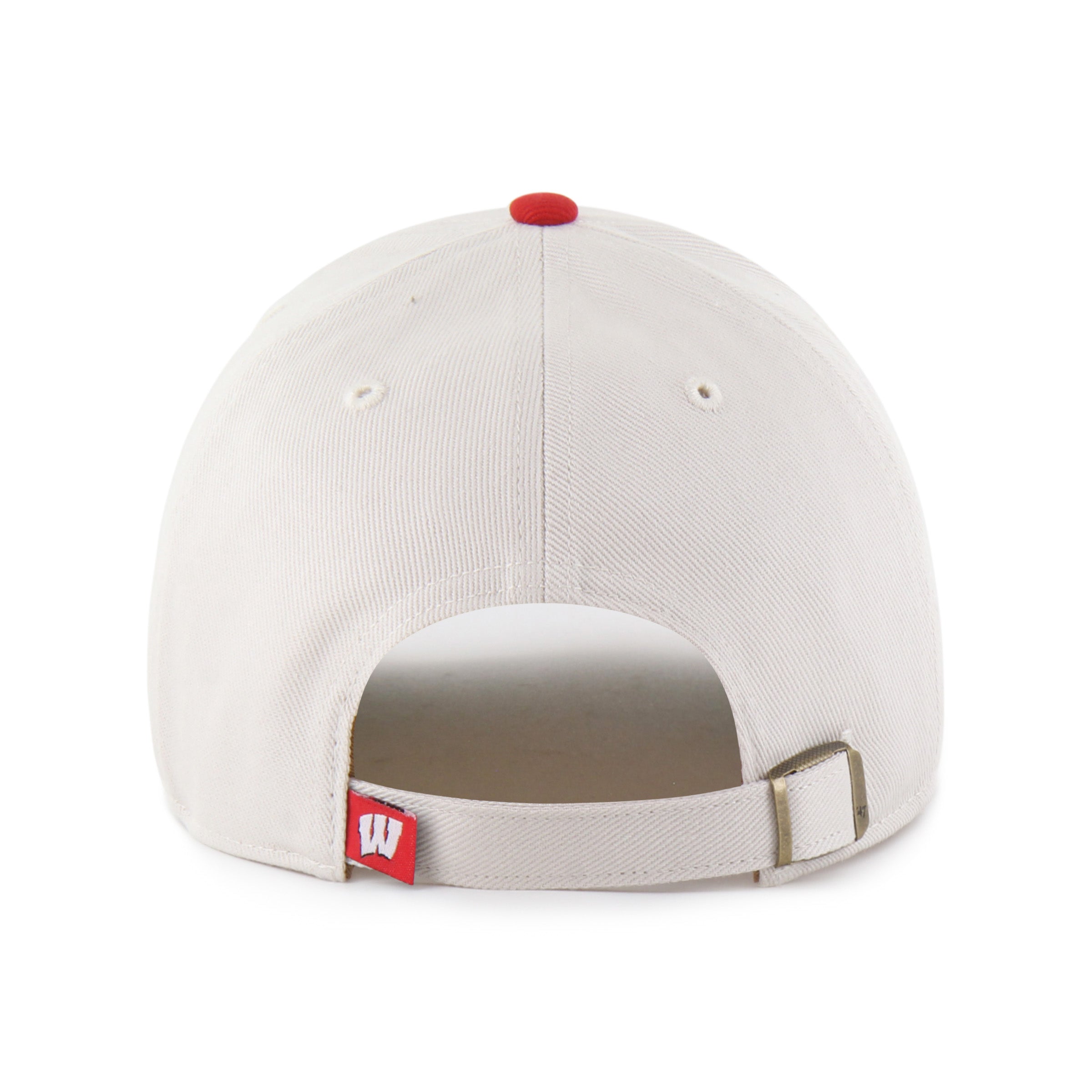 47-brand-47-mvp-wisconsin-badgers-broke-line-loop-cap-bone image 2