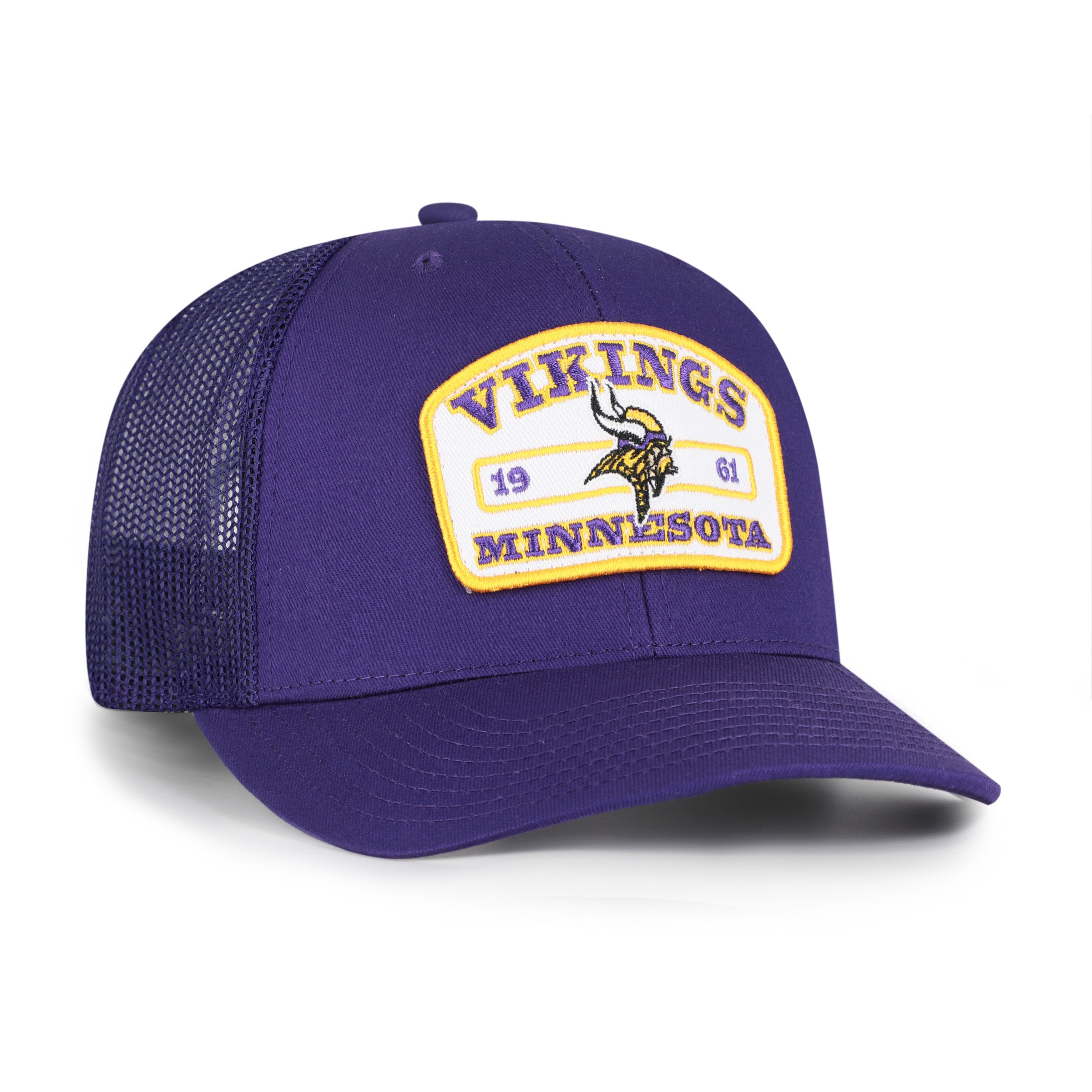 47-trucker-minnesota-vikings-cap-lila-snapback image 3