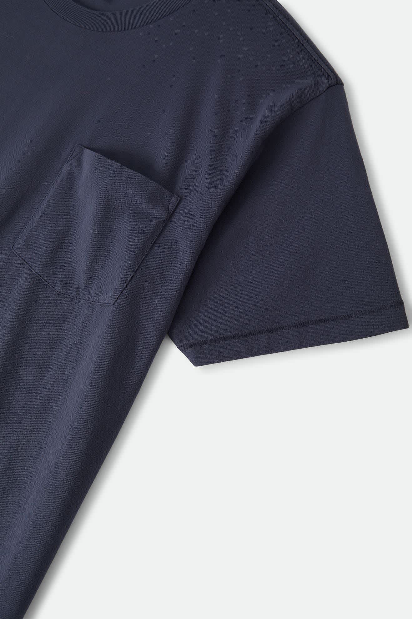 brixton-baseline-pocket-t-shirt-washed-navy-baumwolle image 4