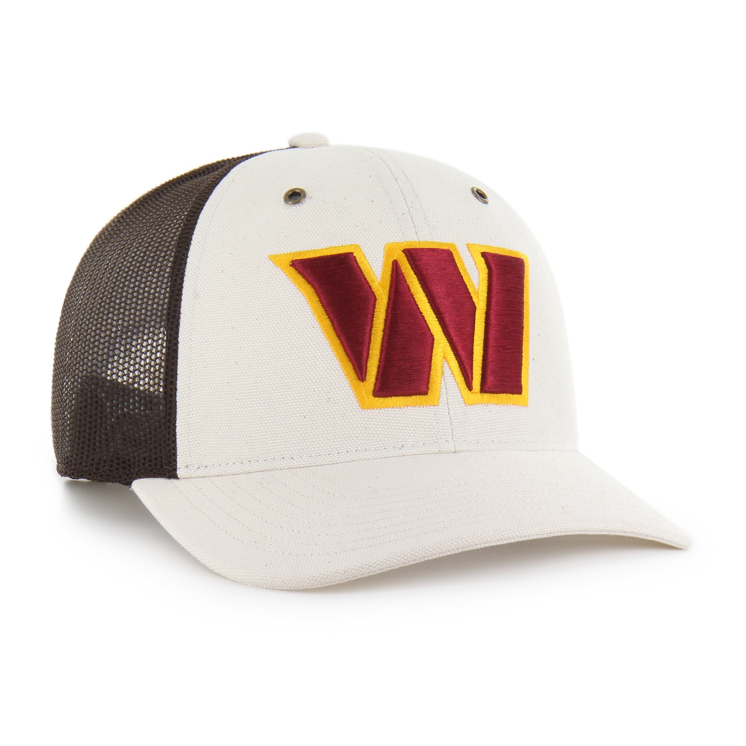 47-trucker-washington-commanders-carhartt-undyed-cap-natural image 4