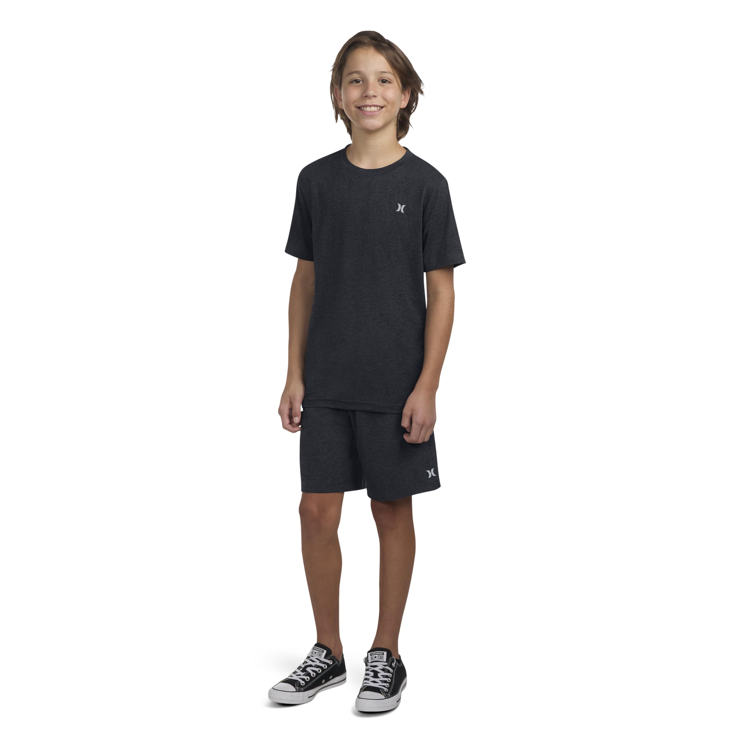 hurley-h-20-sunset-t-shirt-jungen-schwarz-h2o-dri image 6