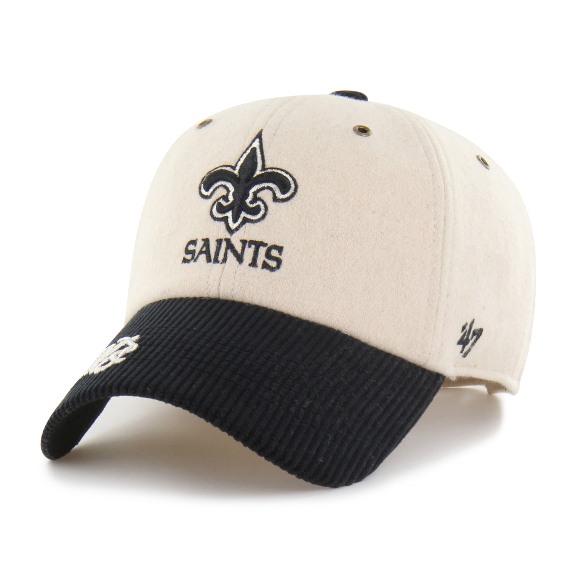 47-clean-up-new-orleans-saints-rope-script-cap-damen-natural image 3