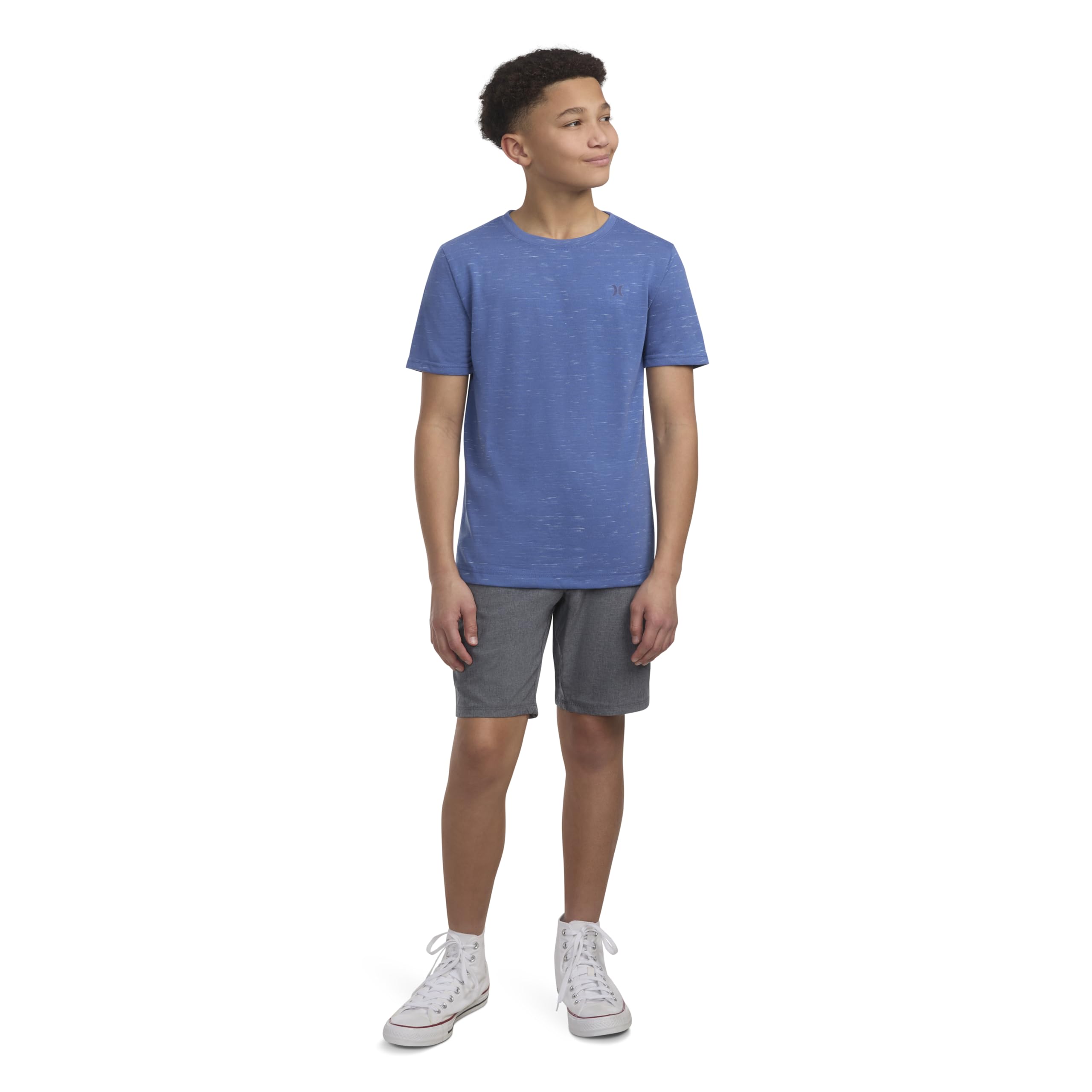 hurley-88240-jungen-t-shirt-cloud-slub-blau image 7