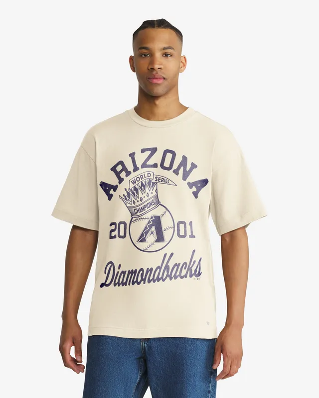 47-brand-arizona-diamondbacks-crowned-t-shirt-cream-baumwolle image 1