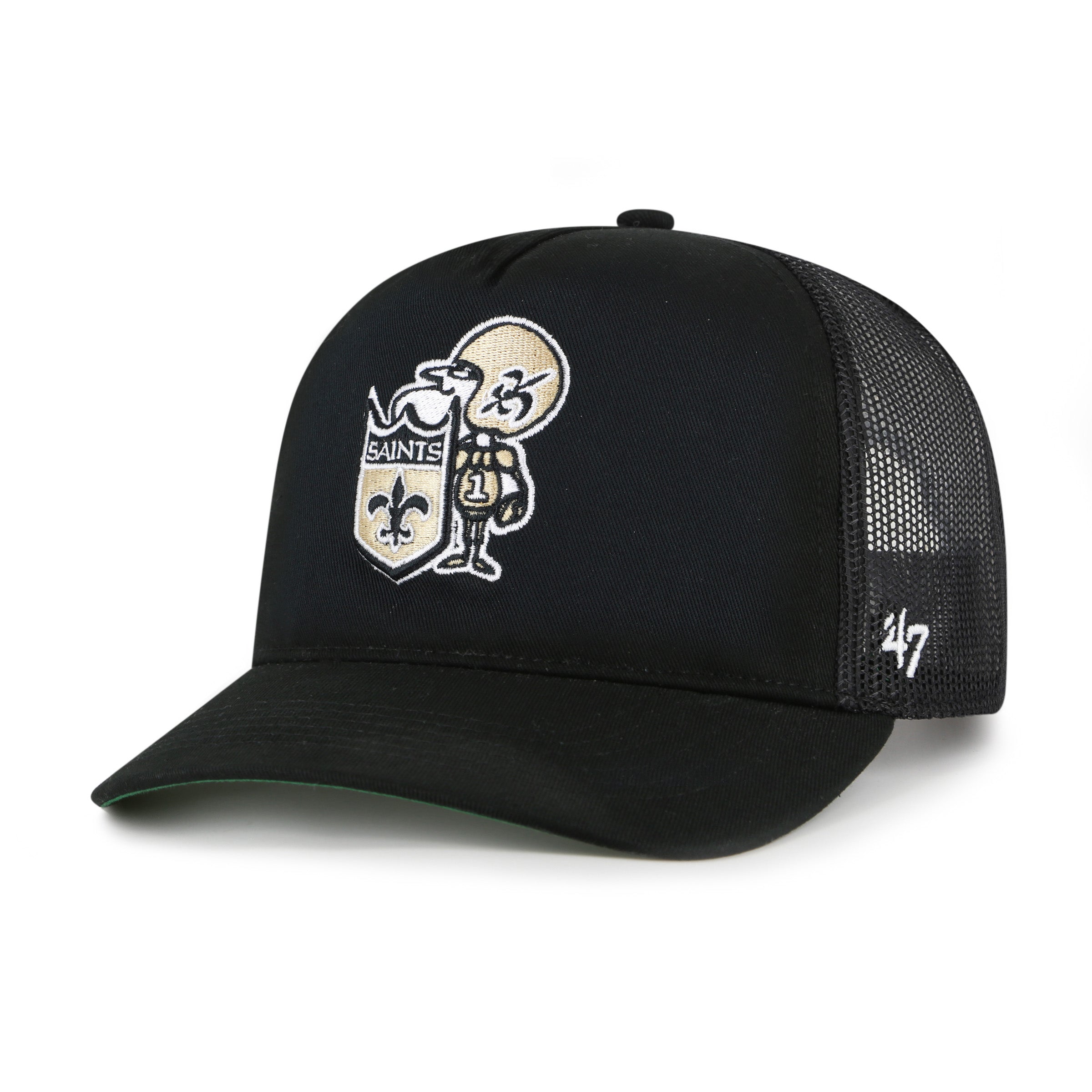 47-hitch-new-orleans-saints-cap-black-snapback image 1