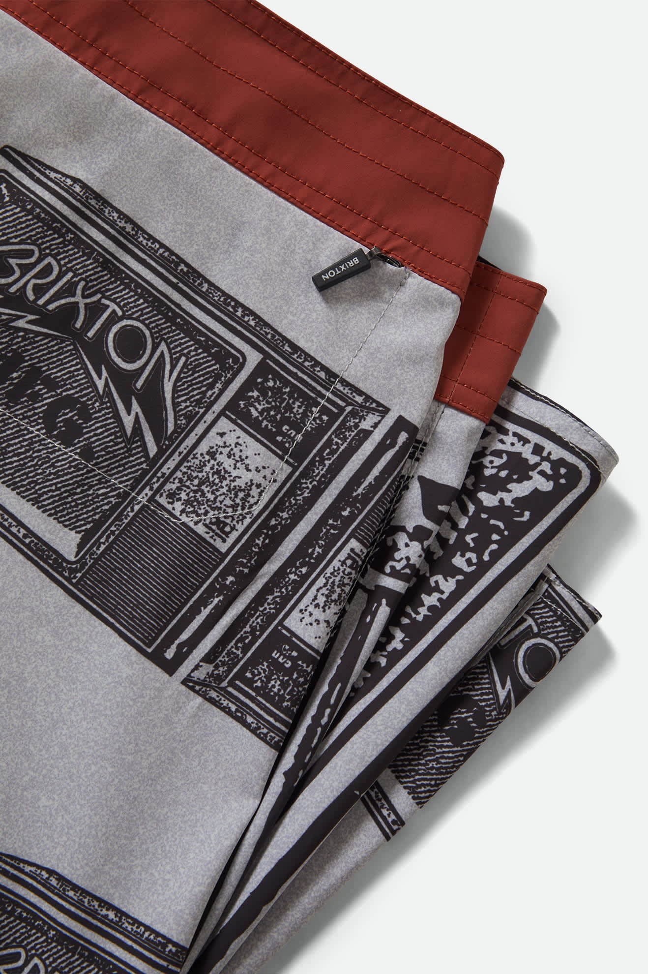 brixton-blitz-boardshort-21-tv-checker-badehose-herren image 4