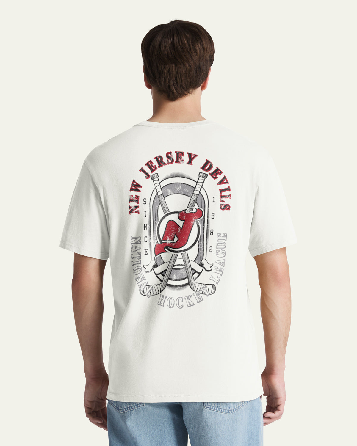 47-brand-foundation-tee-new-jersey-devils-oval-sport-backer-t-shirt-sandstone image 1