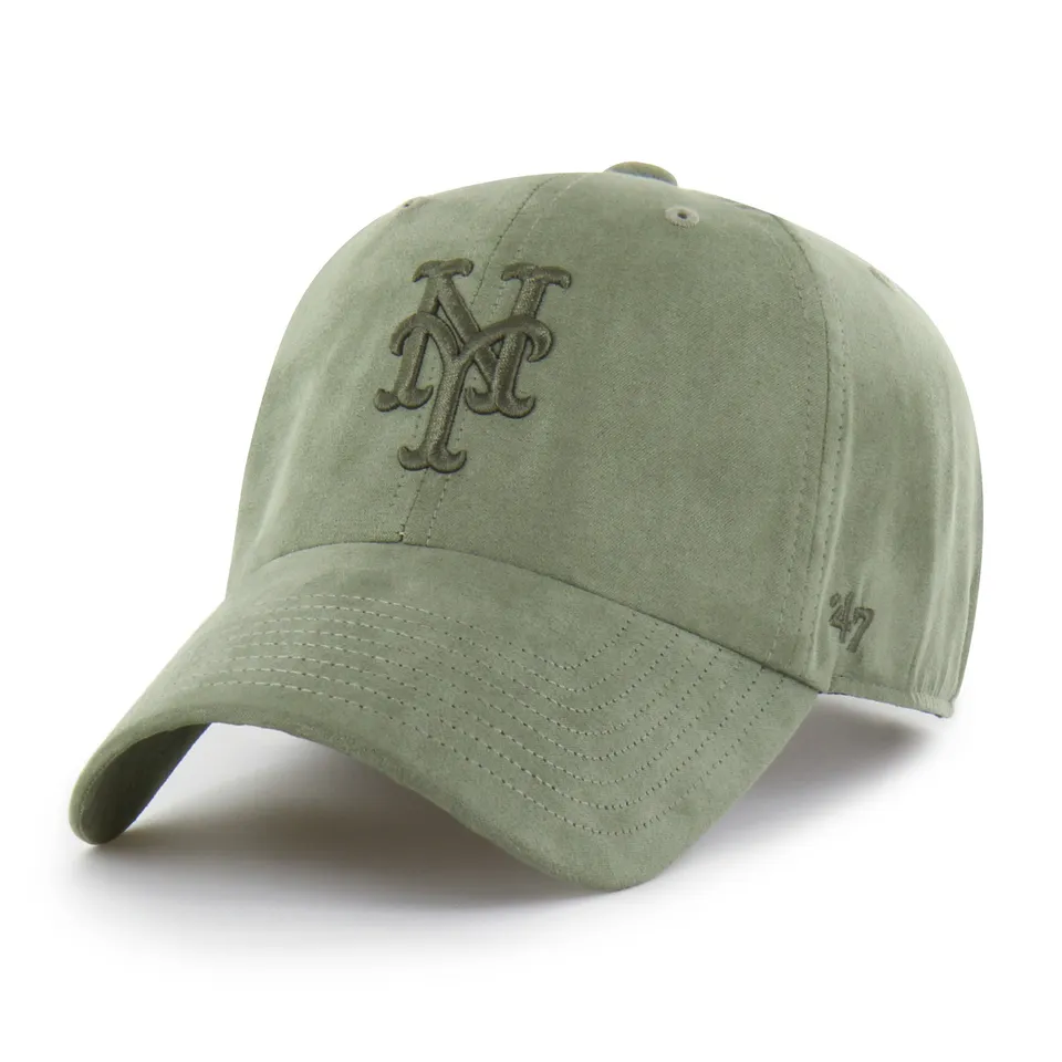 47-clean-up-new-york-mets-ballpark-suede-cap-moss-osf image 1
