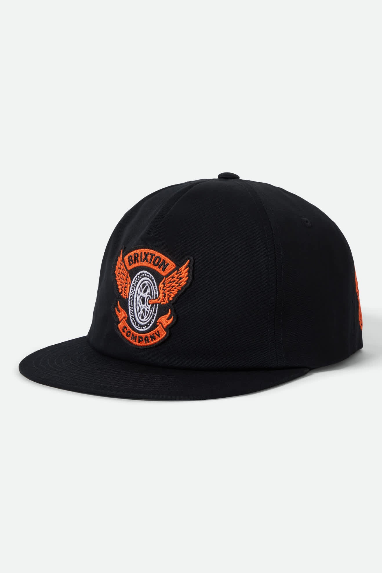 brixton-payson-snapback-cap-schwarz-baumwolle-vintage-fit image 1