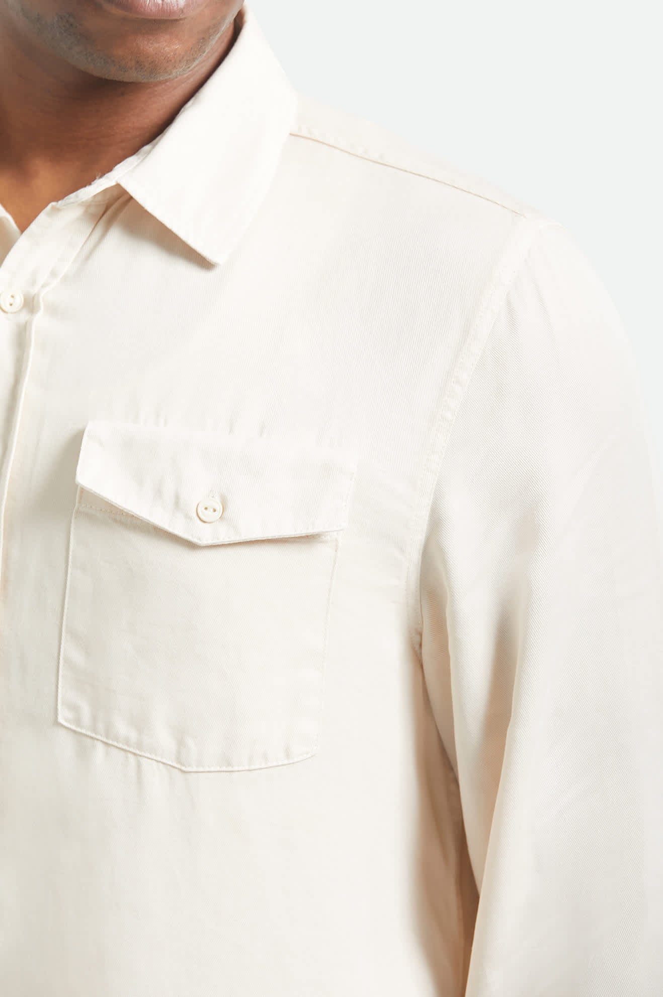 brixton-wayne-long-sleeve-hemd-whitecap-tencel image 5