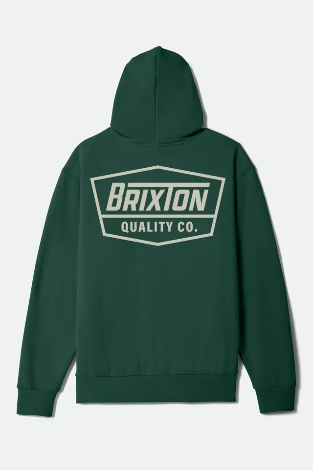 brixton-regal-hoodie-forest-green-kapuzenpullover image 1