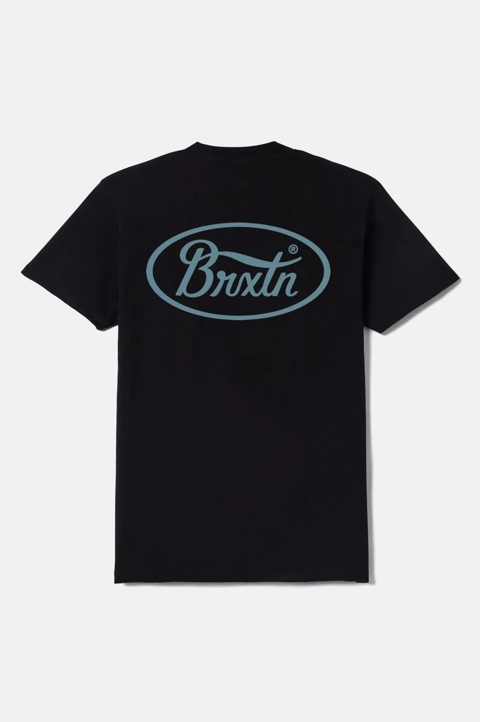 brixton-parsons-standard-t-shirt-herren-schwarz-baumwolle image 1