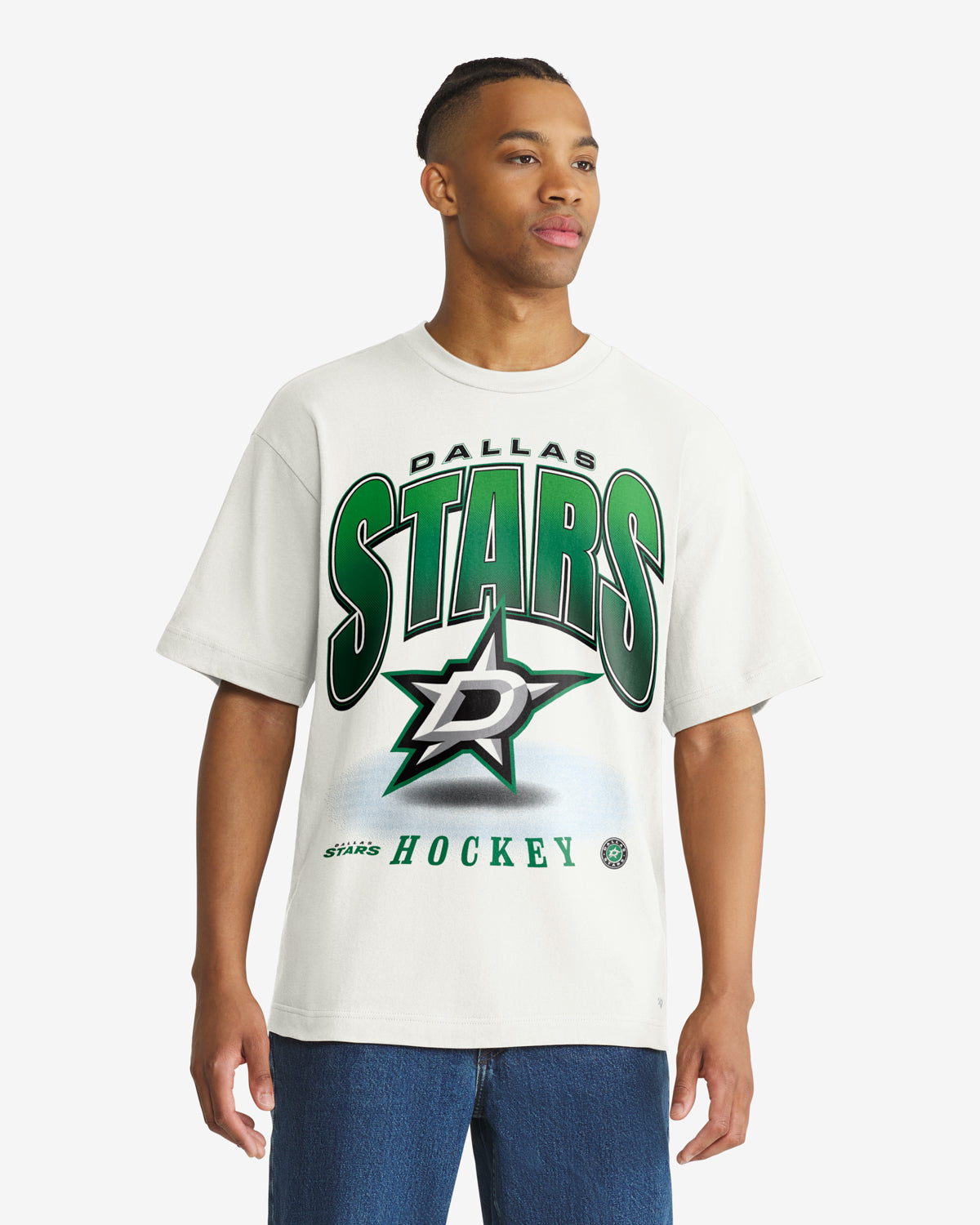 47-brand-foundation-tee-dallas-stars-t-shirt-sand-herren image 1