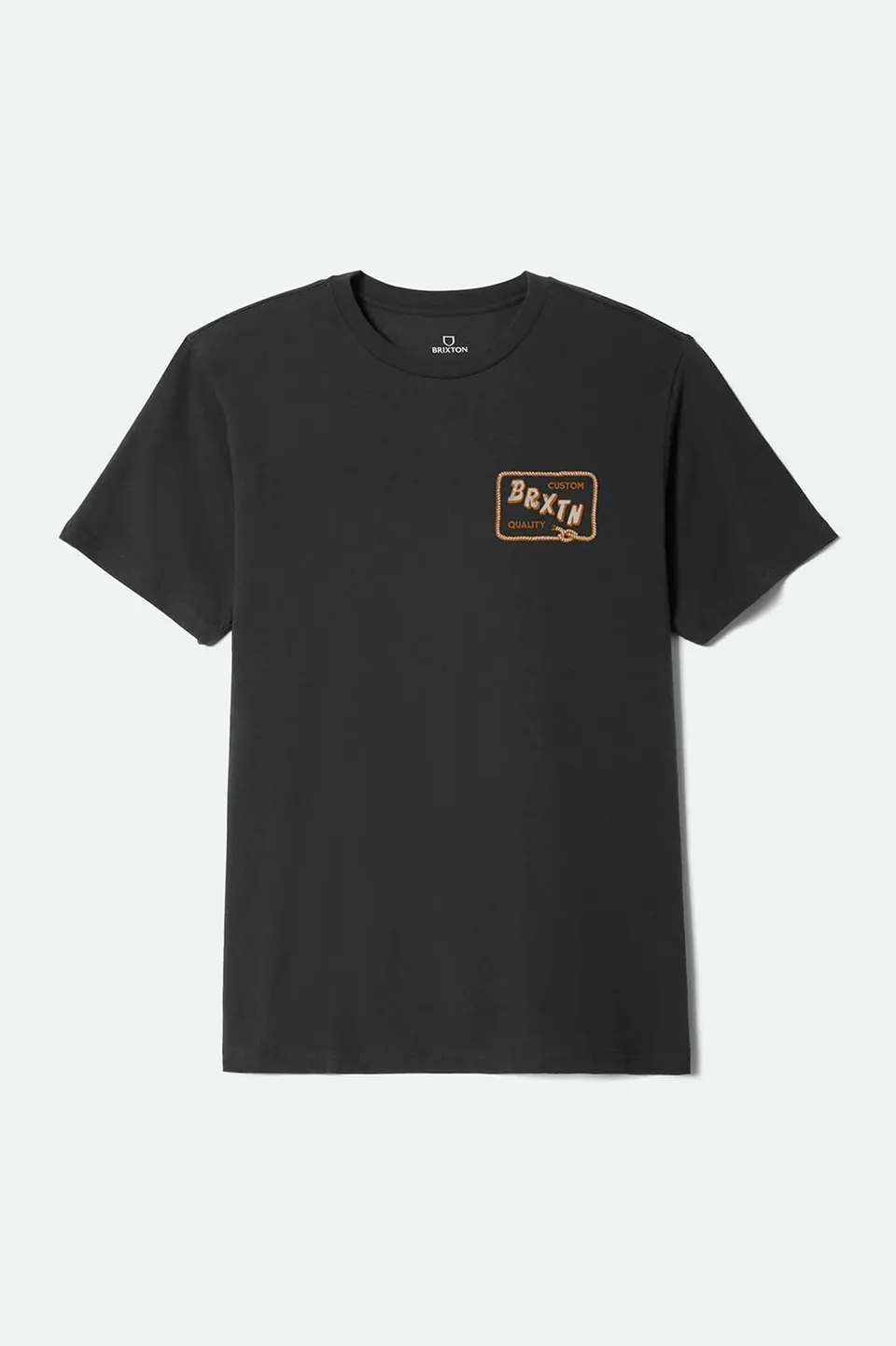 brixton-emery-t-shirt-schwarz-mit-r-ckenprint image 1