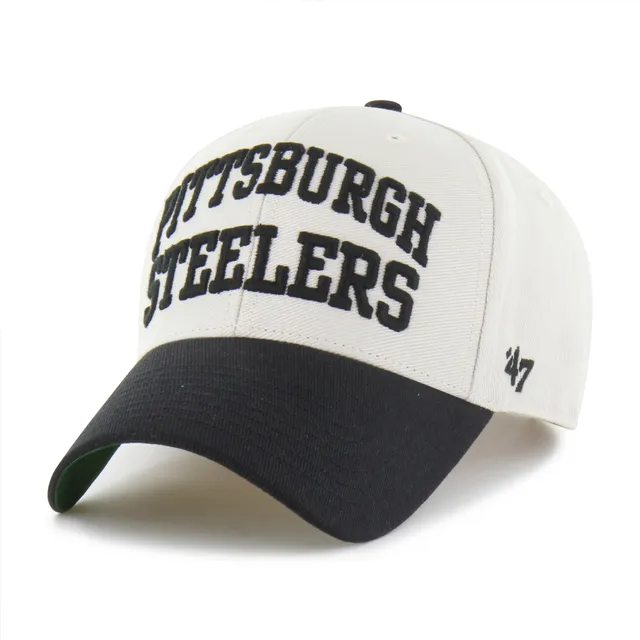 47-brand-mvp-pittsburgh-steelers-broke-line-loop-cap-bone image 1