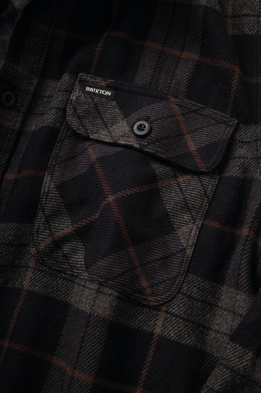 brixton-bowery-flannel-flanellhemd-schwarz-karo image 6