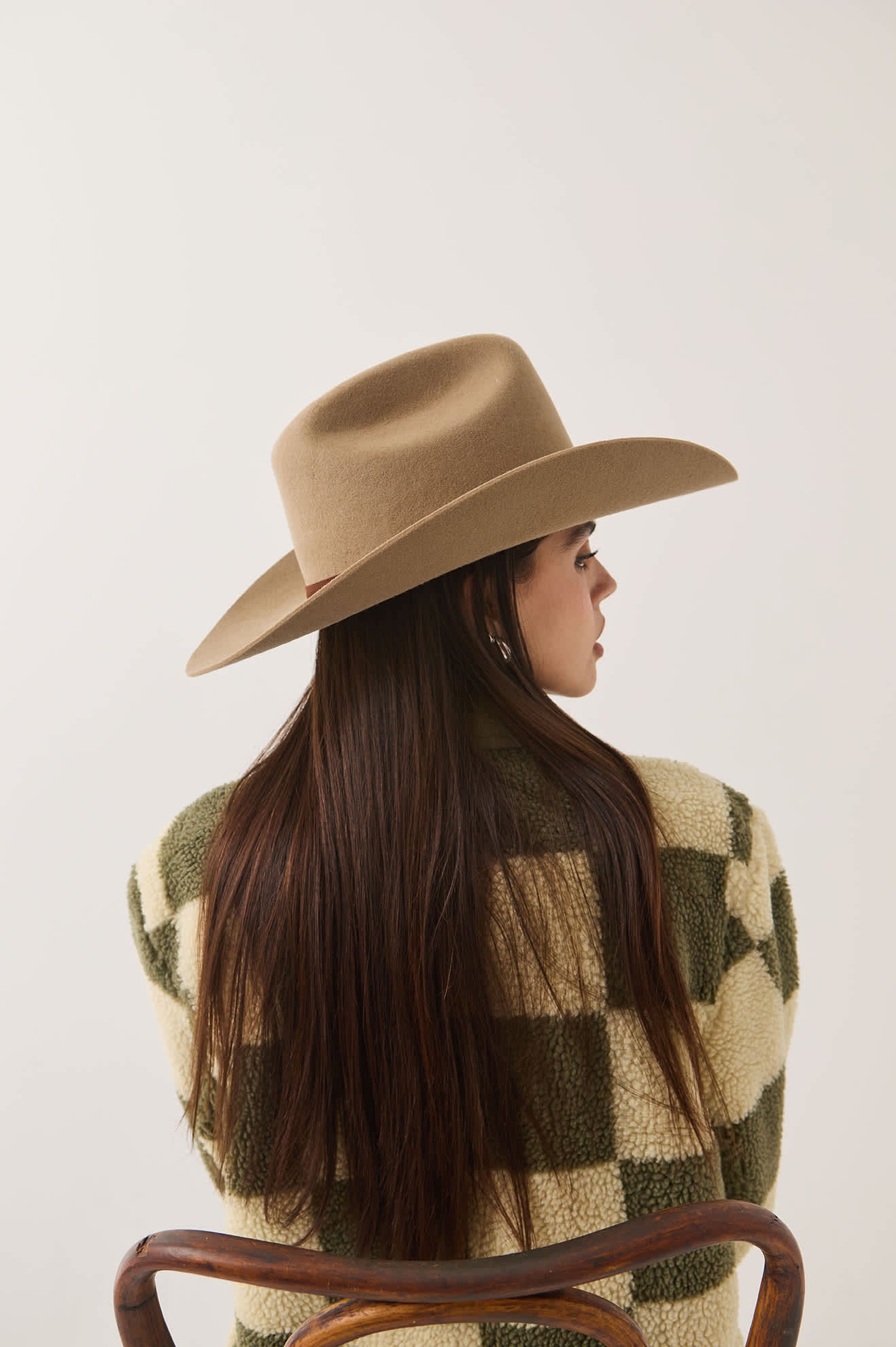 brixton-laredo-cowboy-hut-khaki-wollfilz-wasserabweisend image 8