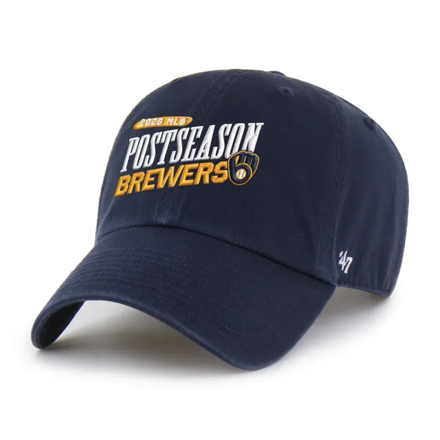47-brand-clean-up-milwaukee-brewers-cap-navy-verstellbar image 1