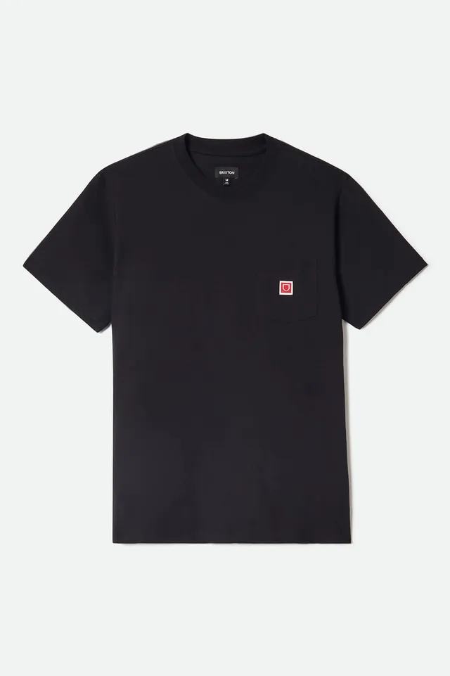 brixton-beta-pocket-t-shirt-black-baumwolle image 1