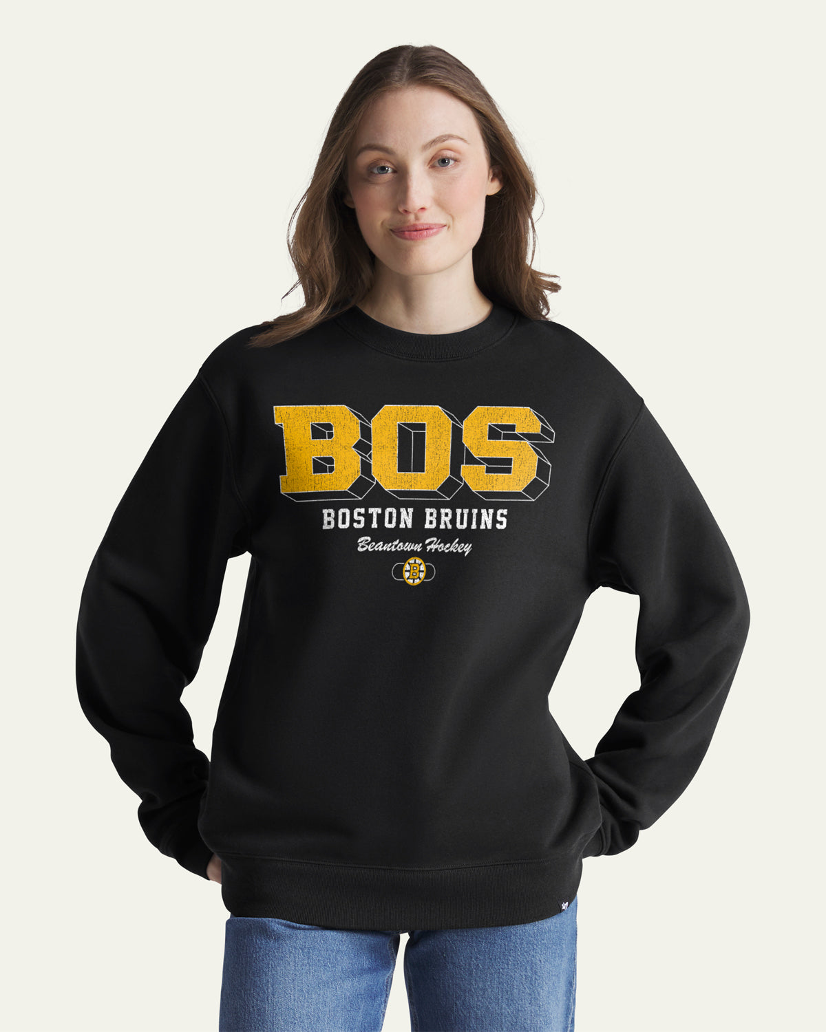 47-brand-everyday-crew-bruins-standing-tall-schwarz-herren image 3